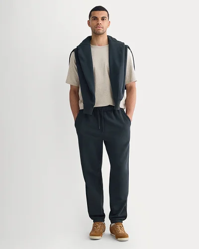 Image | Luxe Fleece Jogger | Deep Navy