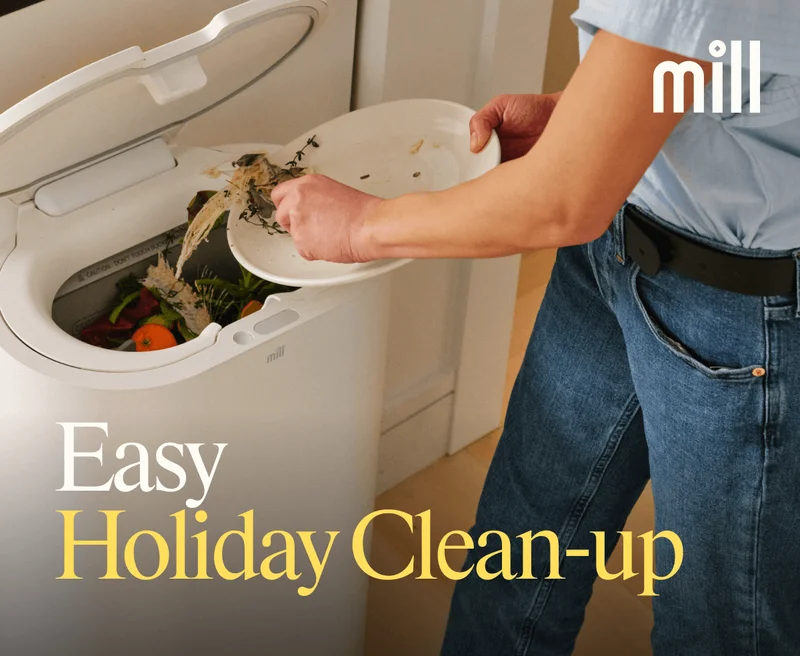 Easy holiday clean-up