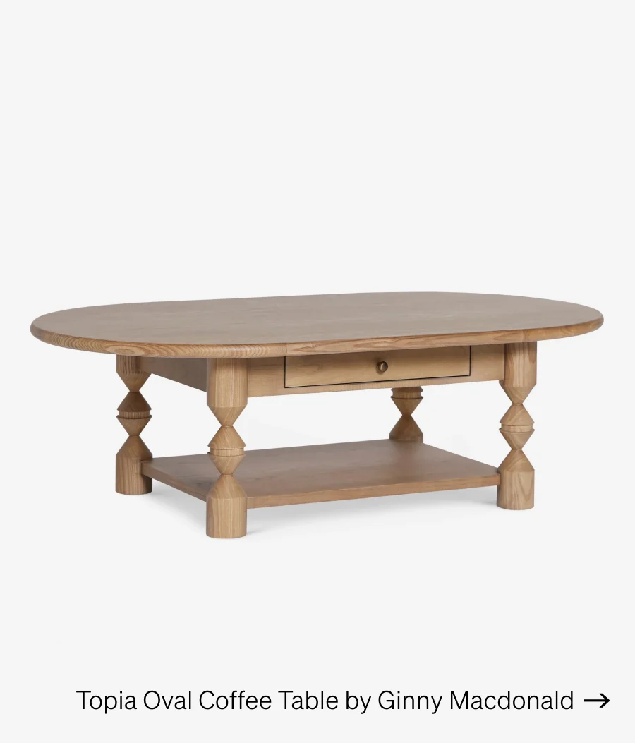 Shop Topia Oval Coffee Table
