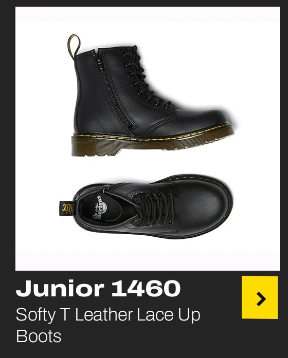Junior 1460 Softy T Leather Lace Up Boots