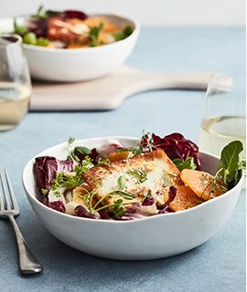 Seared Halloumi, Fennel & Orange Salad