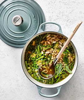 Plant-Based Spring Minestrone