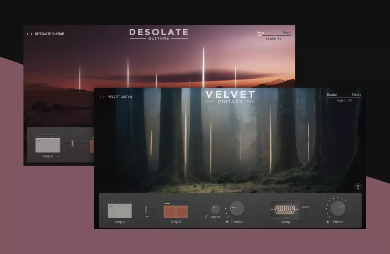 Desolate & Velvet Guitars Bundle