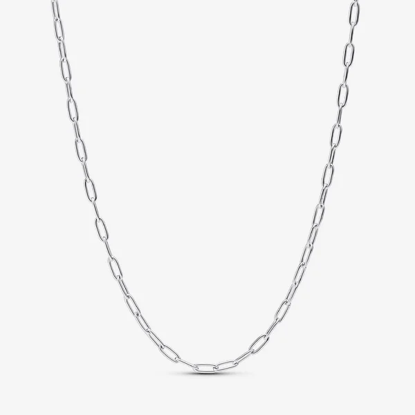 Elongated Link Chain Necklace