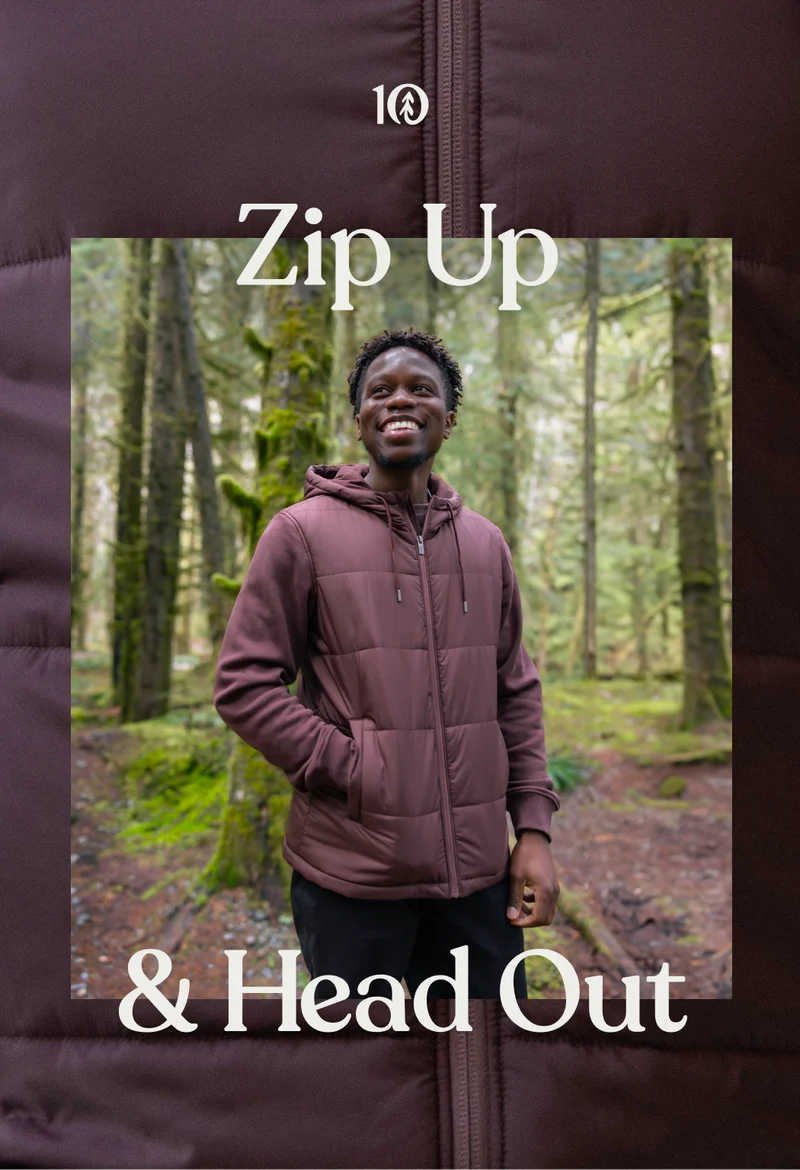Zip Up & Head Out