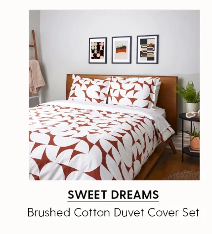 Sweet Dreams Brushed Cotton Duvet Cover Set