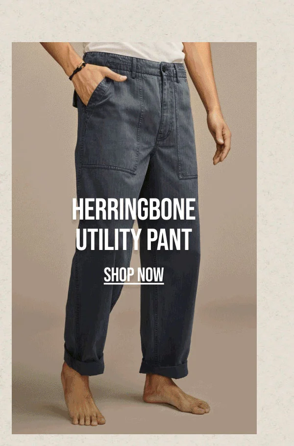 Herringbone Utility Pant Shop Now