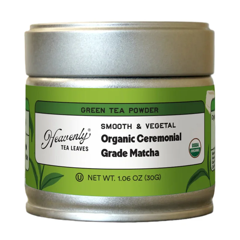Image of Organic Ceremonial Grade Matcha Green Tea Powder, 30 g