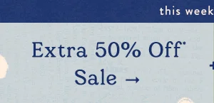 Extra 50% Off Sale