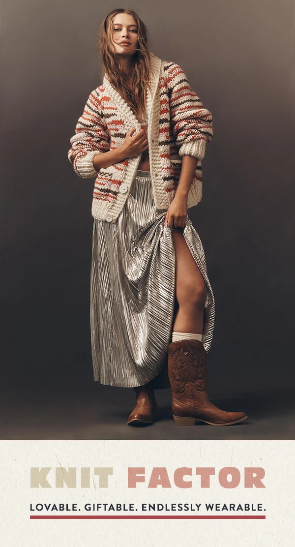 knit factor, lovable. giftable. endlessly wearable.