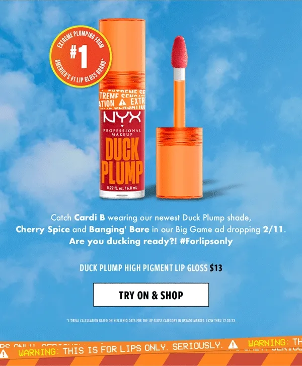 Duck Plump High Pigment Plumping Lip Gloss
