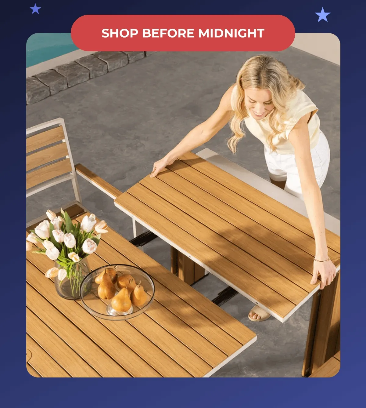 SHOP BEFORE MIDNIGHT