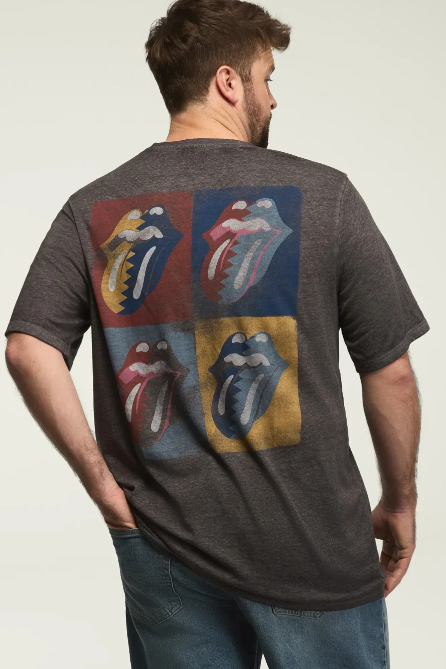 Image of Lucky Brand Rolling Stones Tongues in Moonless Night