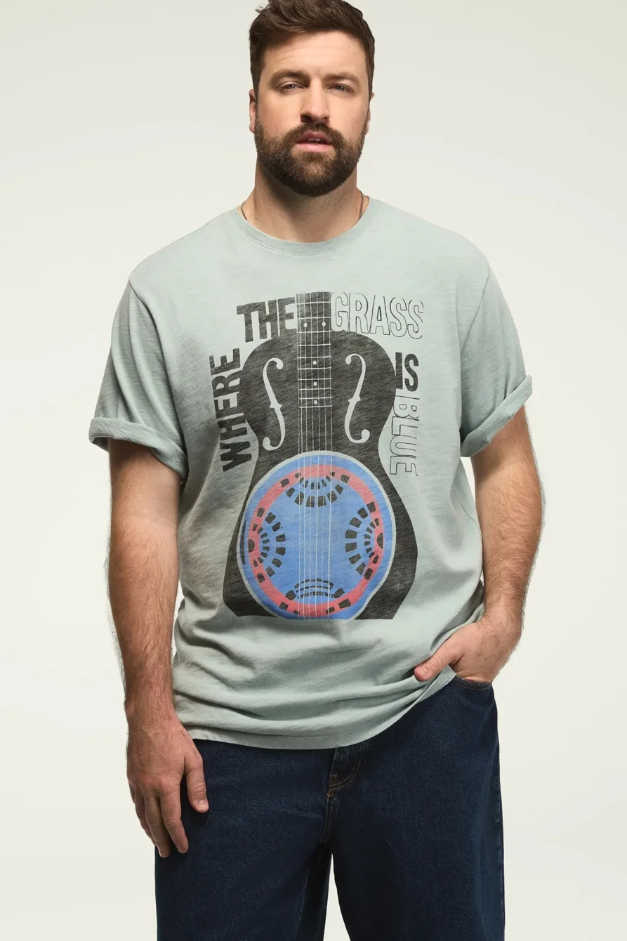 Image of Lucky Brand Blue Grass Guitar in Gray Mist