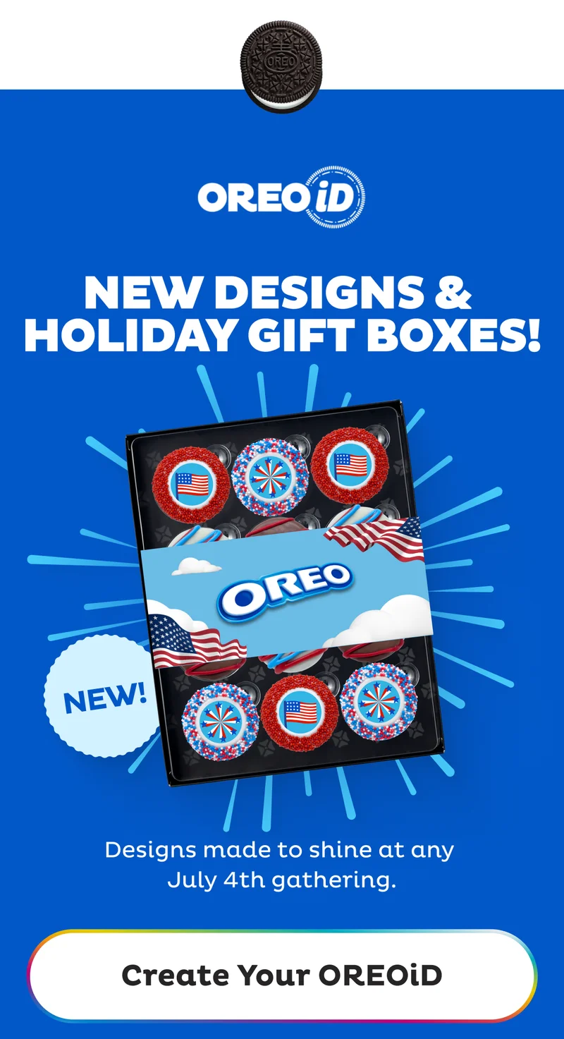 Create Your OREOiD for July 4th!