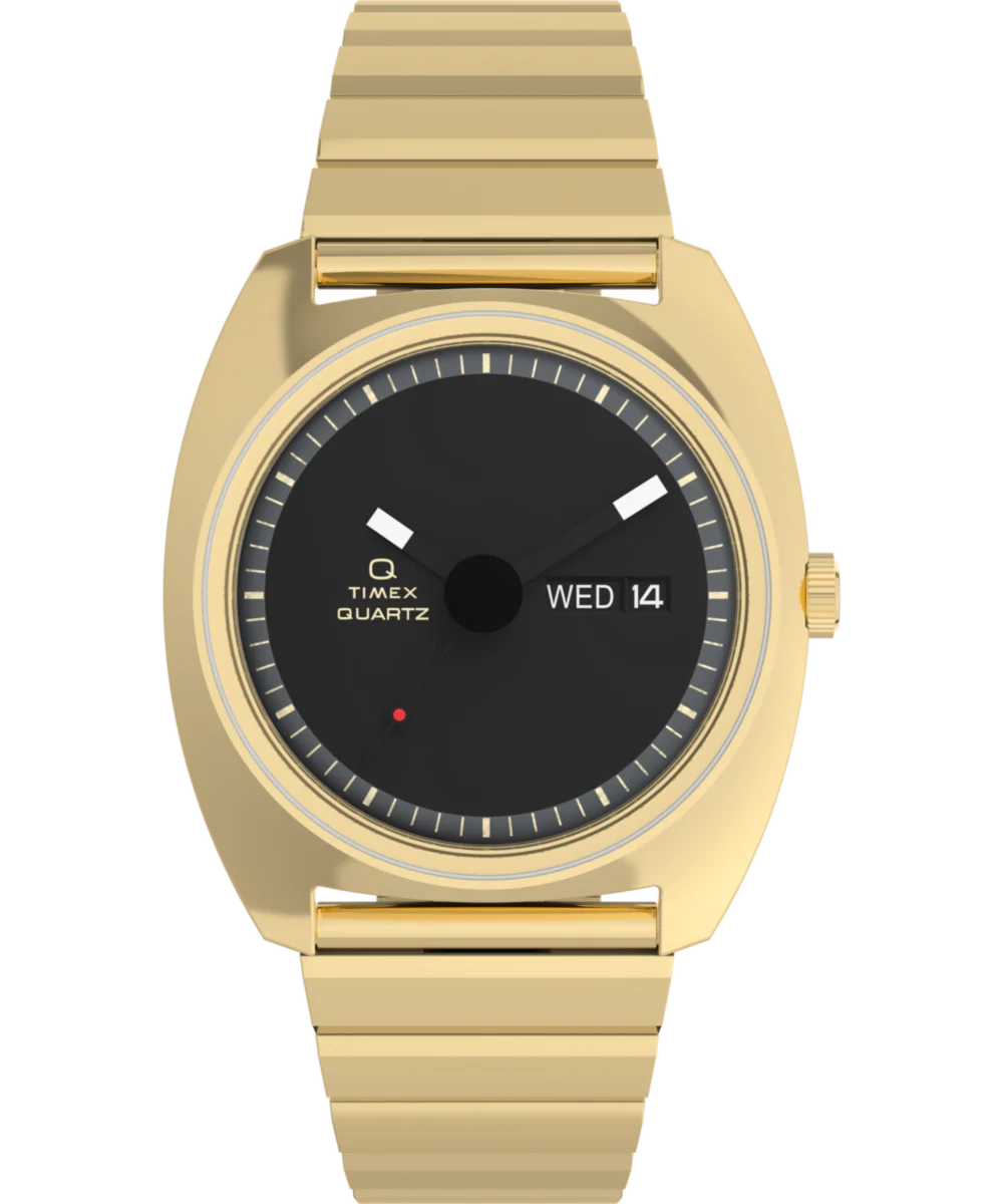 Image of Q Timex® 1975 Enigma 37mm Stainless Steel Bracelet Watch