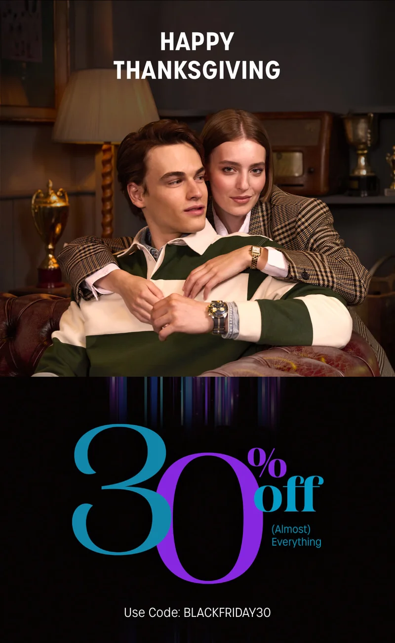 happy thanksgiving | 30% off almost everything | use code: discount code