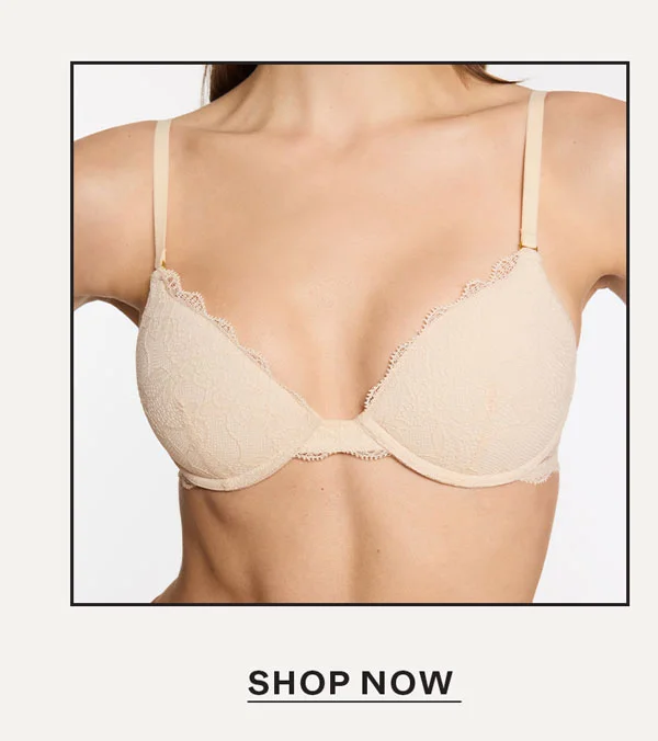 All Over Lace Lift Up Bra Sand