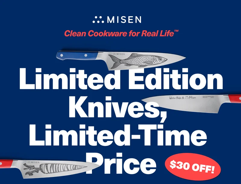 Limited edition knives, limited-time price | $30 off