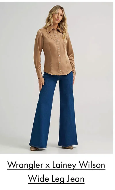 Wrangler x Lainey Wilson Wide Leg Jean