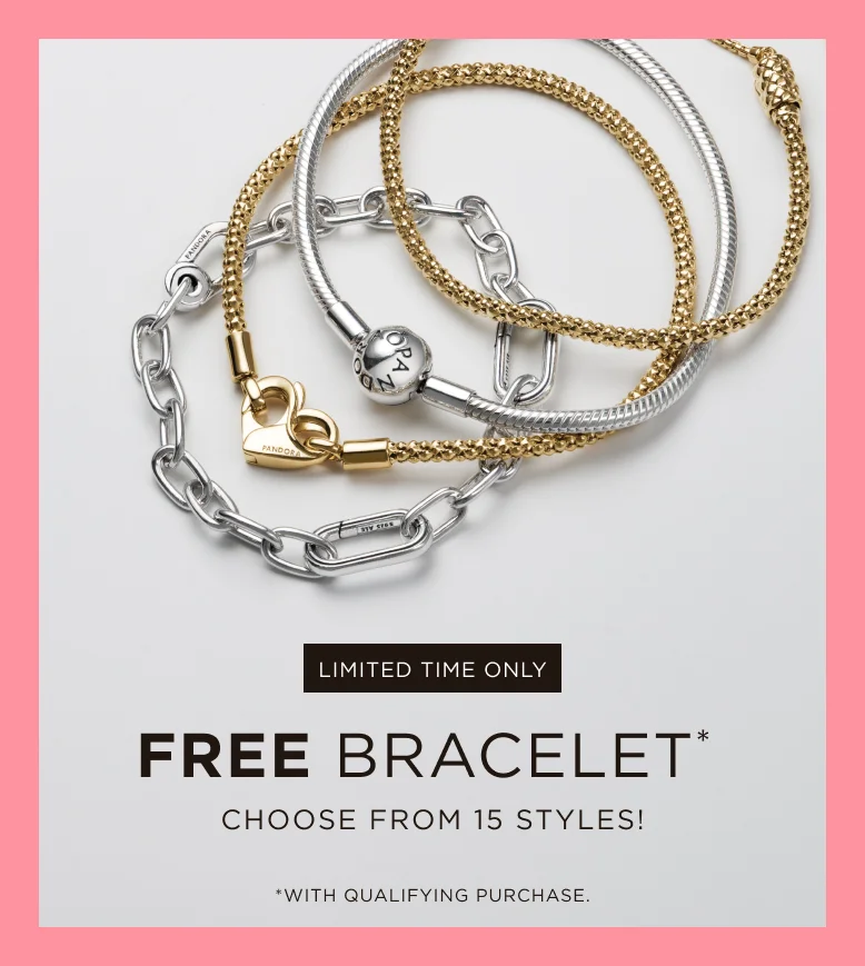 Free Bracelet with qualifying spend