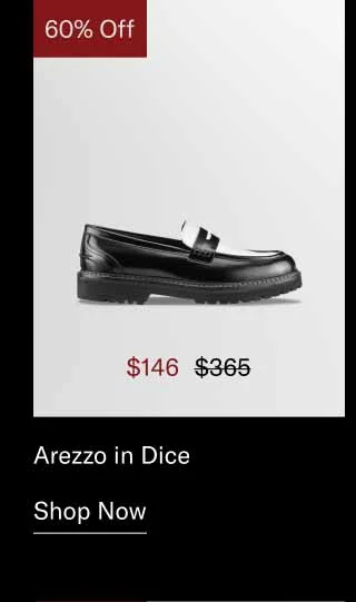 Arezzo in Dice. Shop Now