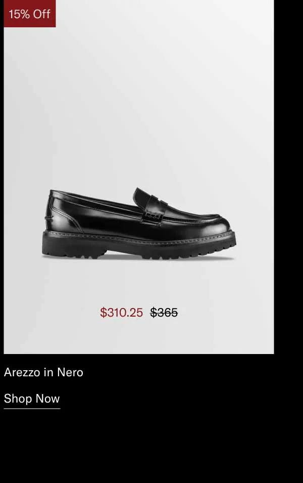 Arezzo in Nero. Shop Now