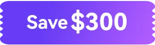 $300 OFF
