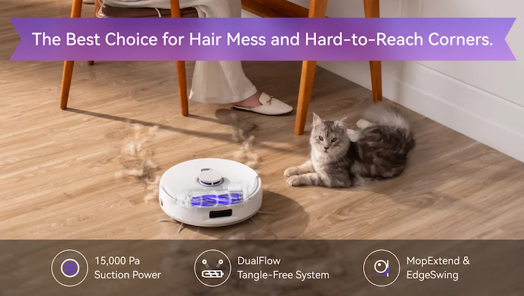 The Best Choice for Hair Mess and Hard-to-Reach Corners.
