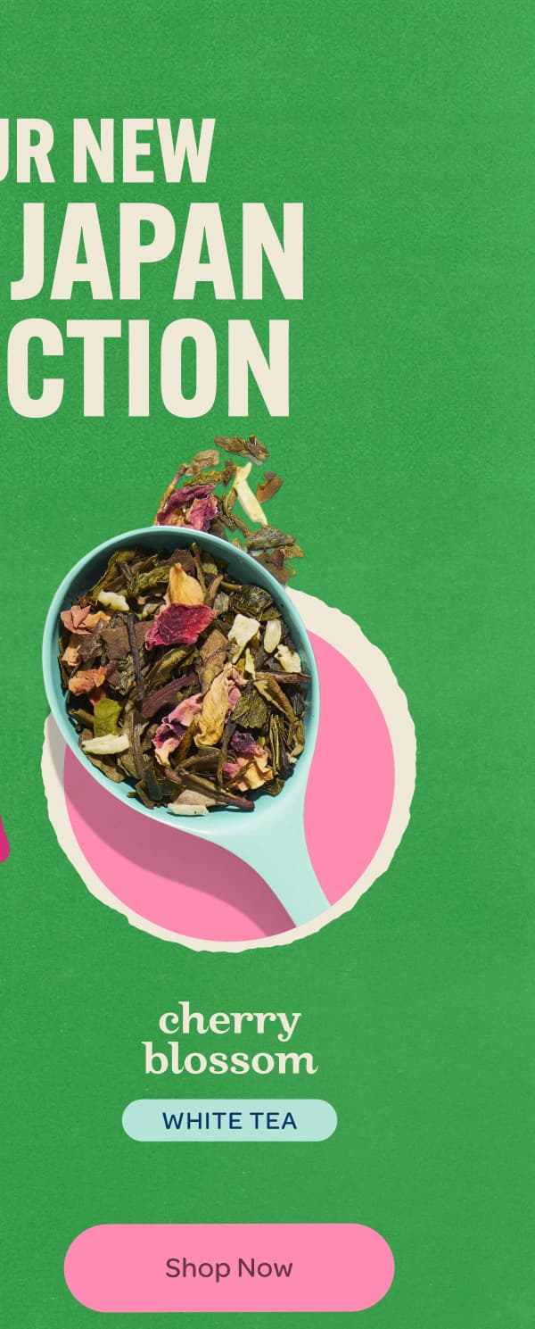 cherry blossom white tea