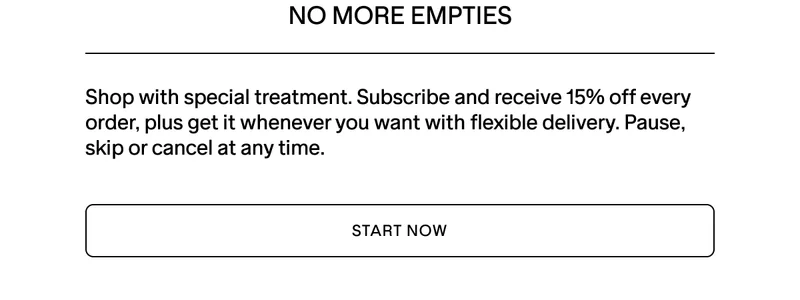 SAVE 15% WITH SUBSCRIPTIONS