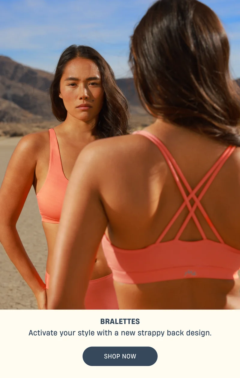 Bralettes | Activate your style with a new strappy back design. | Shop Now