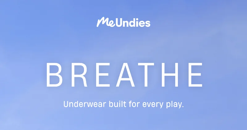 MeUndies | Breathe - Underwear built for every play.
