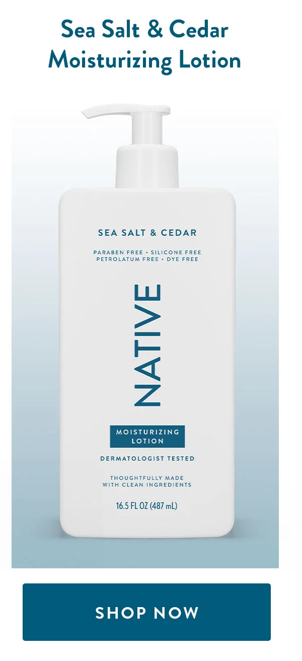 Sea Salt & Cedar Moisturizing Lotion | SHOP NOW