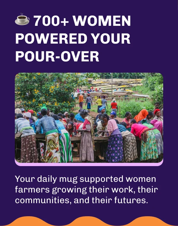 700+ Women Powered Your Pour-Over