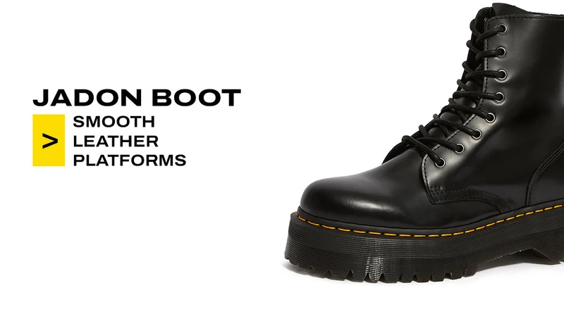 Jadon Boot Smooth Leather Platforms