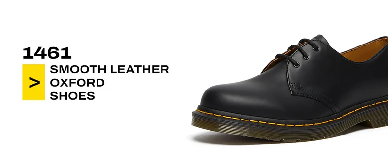 1461 Smooth Leather Oxford Shoes
