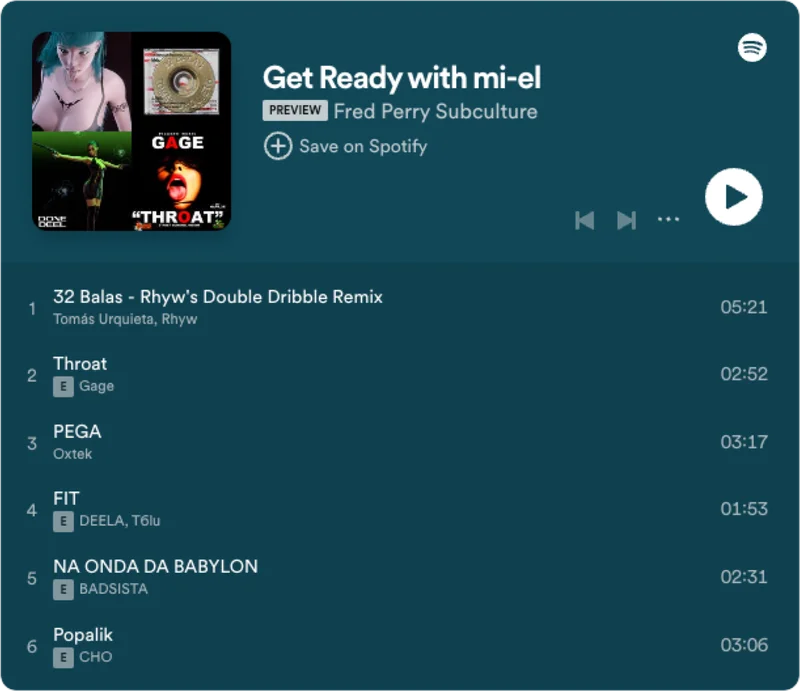 Listen to mi-el's playlist