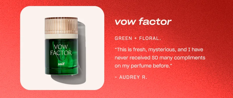 Get 20% off Vow Factor with code SNIF20 ↗