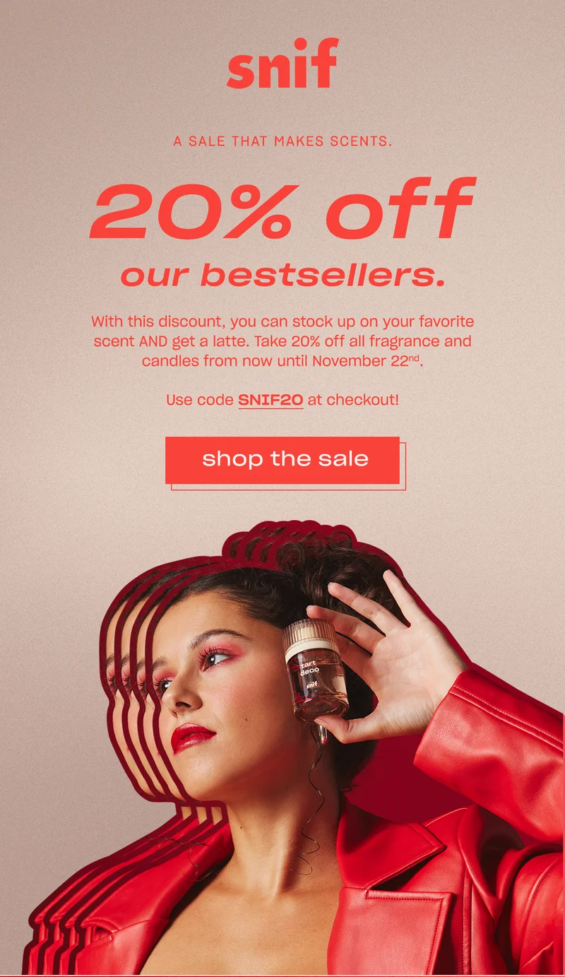 Get 20% off sitewide with code SNIF20 ↗