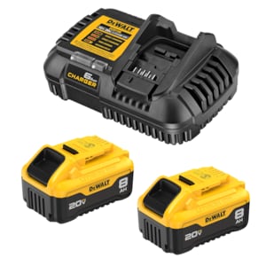 Save $240: DEWALT® 20V MAX 2-Pack Battery & Charger