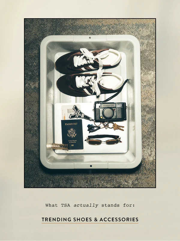 what TSA actually stands for: trending shoes and accessories