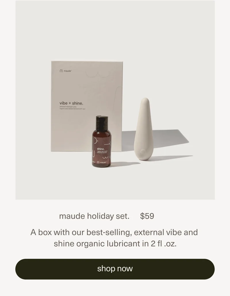 maude holiday set