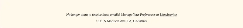 Manage Preferences