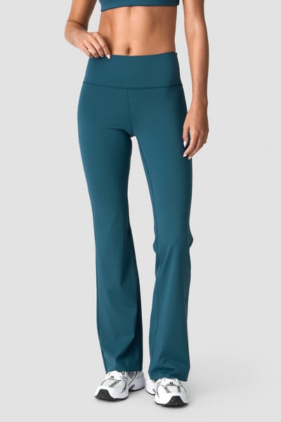Image of Nimble Flared Tights Teal