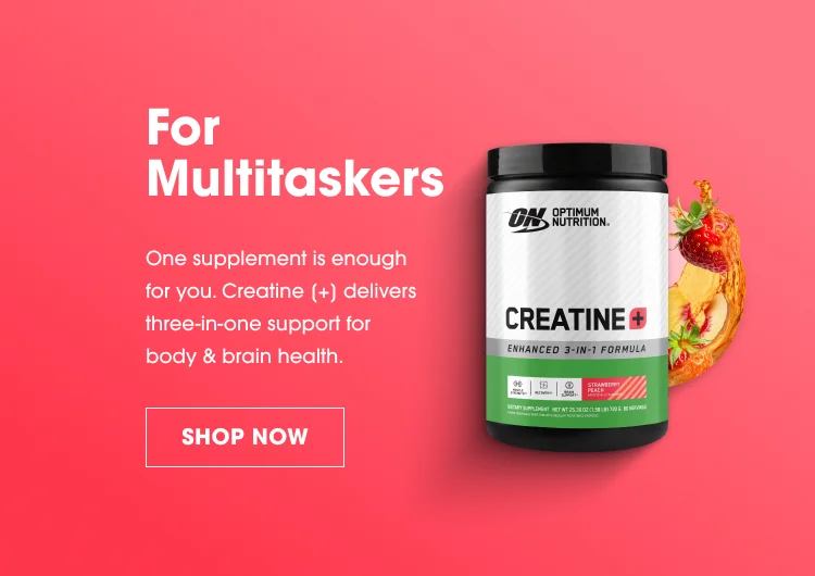 For multitaskers, Creatine + delivers three-in-one support for body and brain health