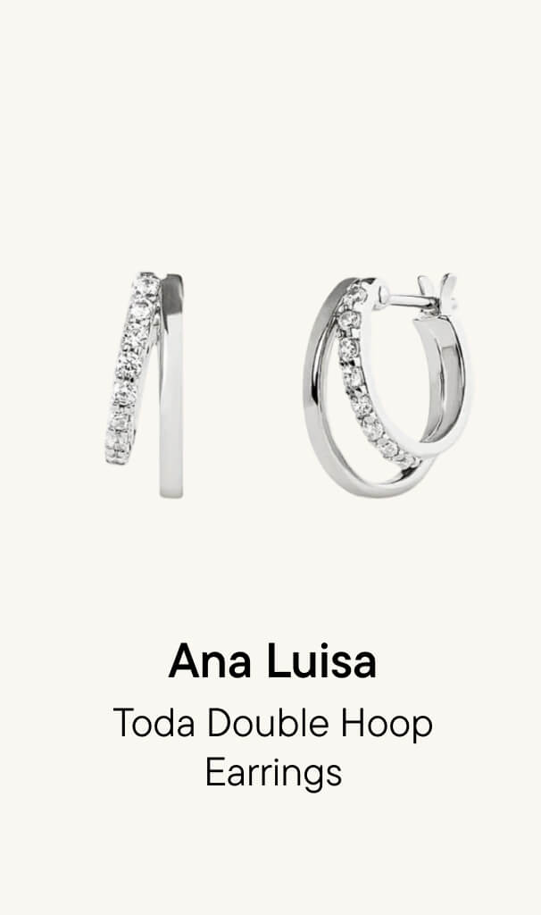 Toda Double Hoop Earrings