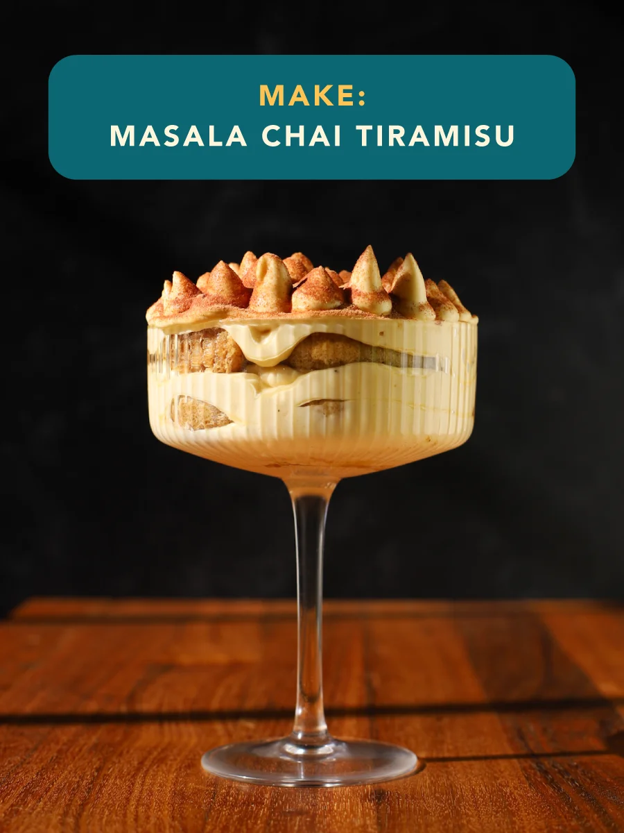 Make: Masala Chai Tiramisu
