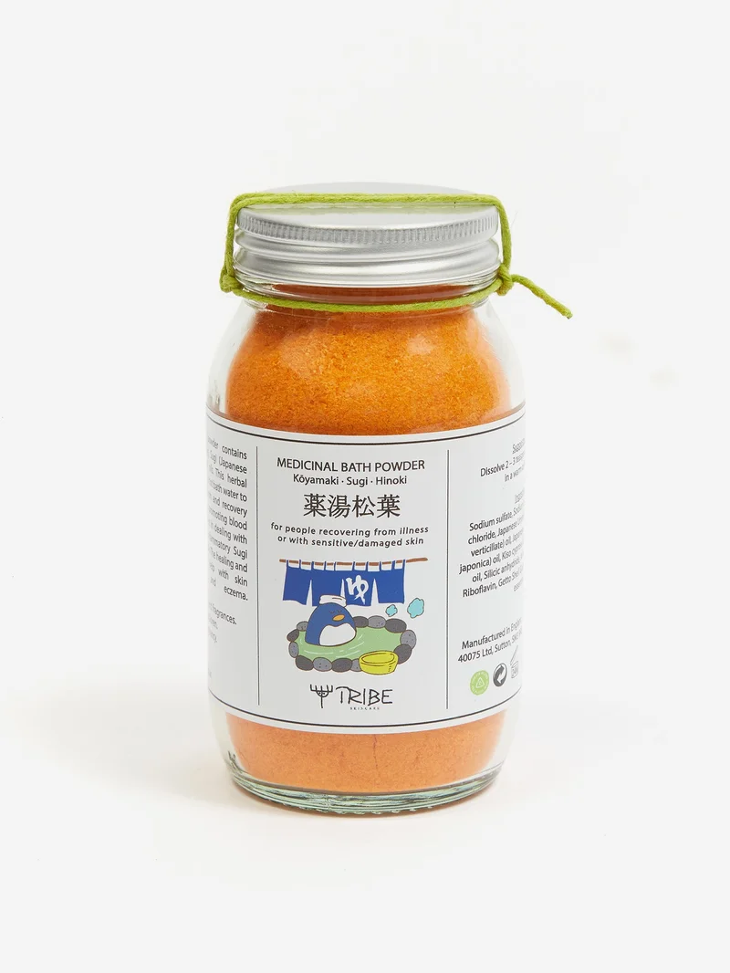 Image of Tribe Japanese Bath Powder - Kōyamaki, Sugi & Hinoki