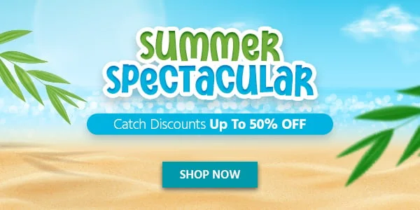 Summer Spectacular Catch Discounts Up to 50% Off! Shop Now
